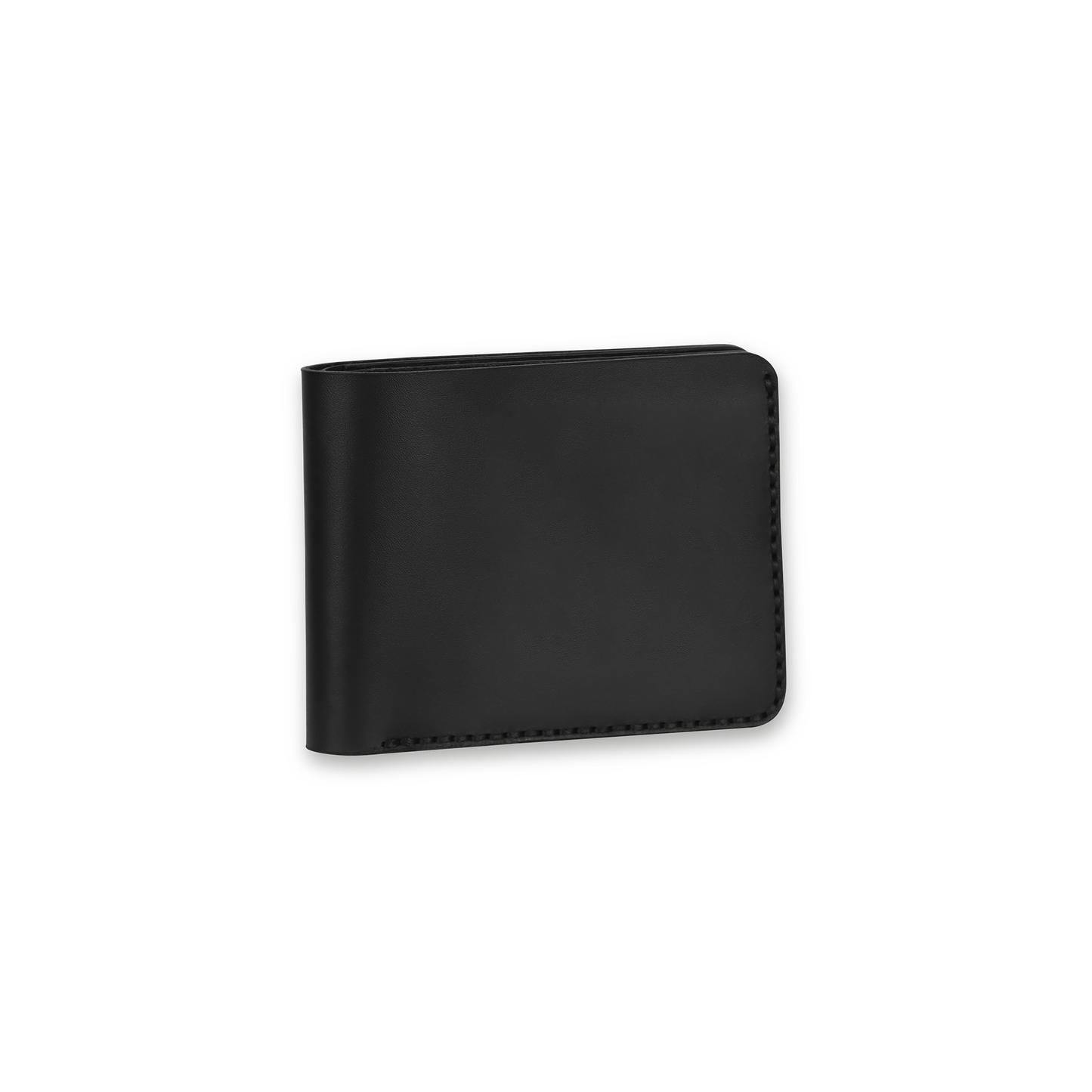 Black BiFold Wallet Side