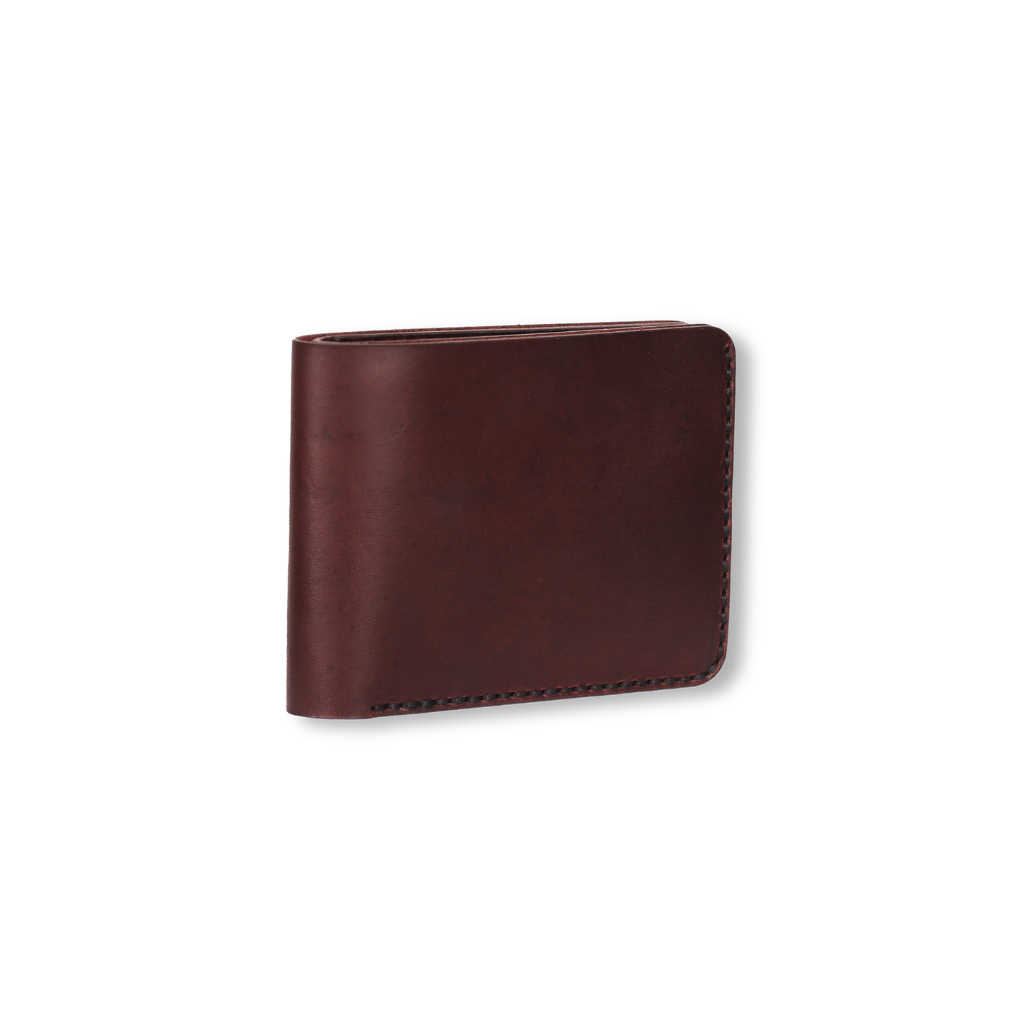 Red BiFold Wallet Side