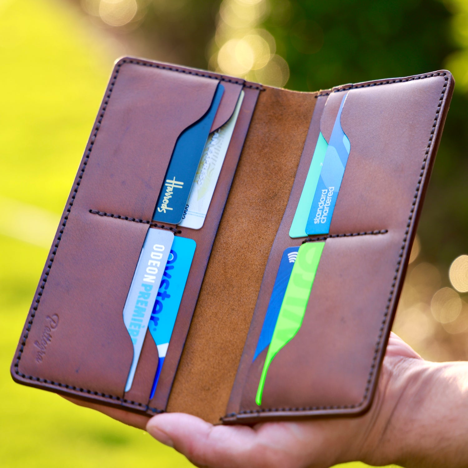 Brown Long Wallet
