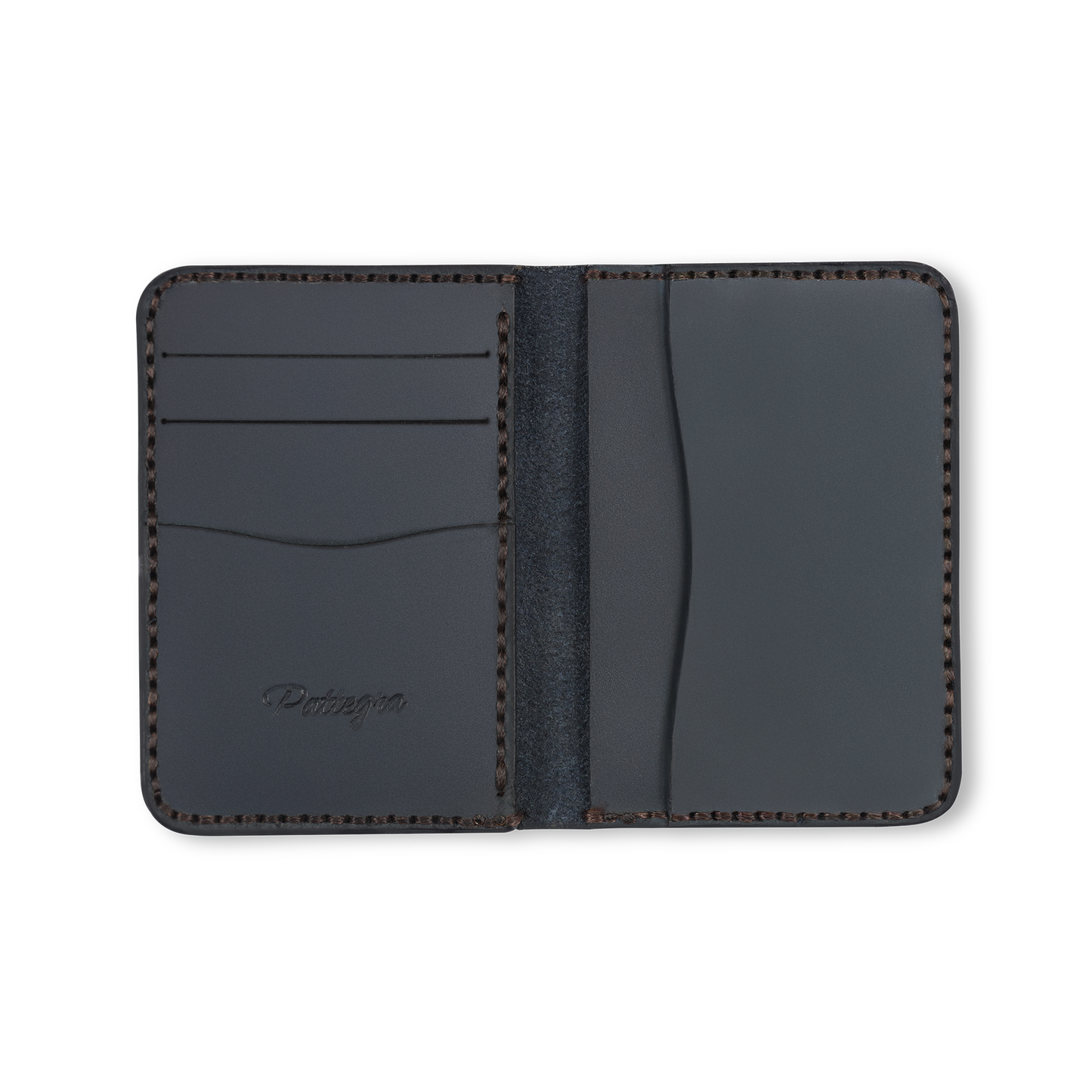 Blue Executive Card Holder Inside