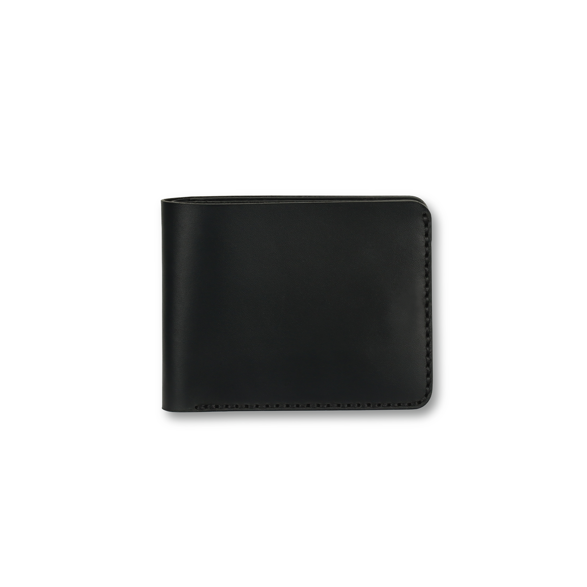 Black BiFold Wallet Front