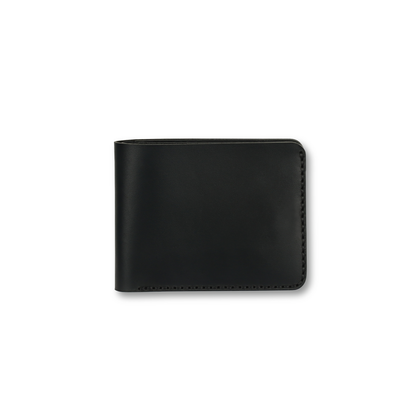 Black BiFold Wallet Front