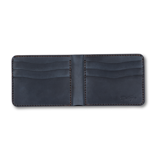 Blue BiFold Wallet Inside