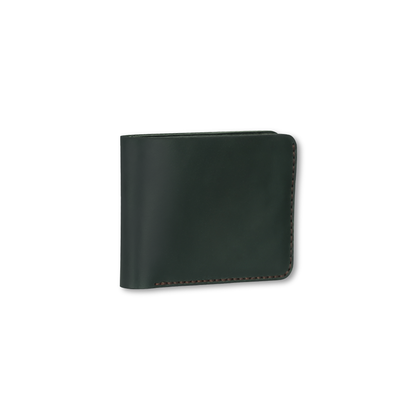 Green BiFold Wallet Side