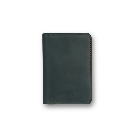Green Passport Holder Front